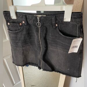 Black Free People Skirt